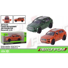 Машина мет. АВТОПРОМ арт. AP74145 (48шт) 1:32,2 кольора,відкр.двері,багажник,короб.16,5*7,5*7,5см