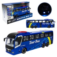 Автобус інерційний арт. WY1107A (24шт) батар. світло, звук, р-р іграшки 27.5*6*7.5 см у короб. 32*11
