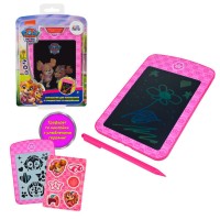 Планшет для малювання Paw Patrol арт. KH74/002L(40шт) LCD екран 6,5'', трафарет, наліпки блістер 15*
