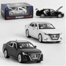 Машина EL 5507 (36) Auto Expert 2 кольори, металопластик, 1:24, інерція, світло, звук, відчиняються 