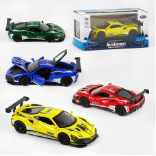 Машинка 10820 (48) "Авто Експерт", 4 кольори, металопластик, 1:32, звук, світло, інерція, рухомі еле