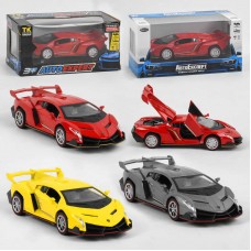 Машинка 81322 (72) "Авто Експерт", 3 кольори, металопластик, 1:32, світло, звук, інерція, відчиняють