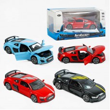 Машинка RS-15900 (48) "Авто Експерт", 3 кольори, металопластик, 1:32, звук, світло, інерція, рухомі 