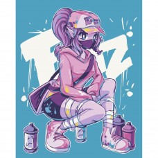 Набір для розпису "Style girl" 40*50 см