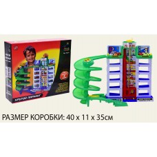 Паркінг арт. 922R (922) (12шт) UKR/RUS 6 рівнів, 4 машинки, короб. 39,5*10,5*35см
