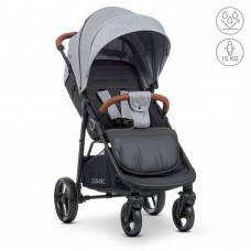 Коляска дитяча ME 1024 X4 Gray Lines (1шт) прогулянкова, 3 пол. спинки,чохол,дощ,сірий Коляска дитяча ME 1024 X4 Gray Lines (1шт) прогулянкова, 3 пол. спинки,чохол,дощ,сірий