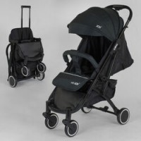 Візок прогулянковий дитячий "JOY" Vittoria 30883 (1) колір ТЕМНО-ЗЕЛЕНИЙ, рама алюмінієва, футкавер,