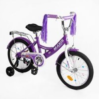 Велосипед 18" дюймів 2-х колісний "CORSO" MAXIS CL-18089 (1) ручне гальмо, дзвіночок, додаткові коле