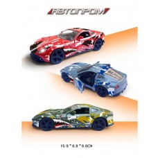 Машина мет. АВТОПРОМ арт. AP74184 (48шт/2) 1:32,3 кольори, відкр.двері,короб.16*7*7см