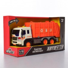Машина AS-2160  АвтоСвіт, инер-й,1:16, 28см, зв,св, 3вида, бат(таб), в кор-ке,32-18,5-11,5см