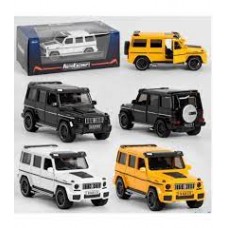 Джип EL 1208 (36) "Auto Expert" 3 цвета, металлопластик, 1:24, инерция, свет, звук, открываются двер