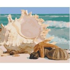 Набір для розпису "Музика моря" 40*50 см