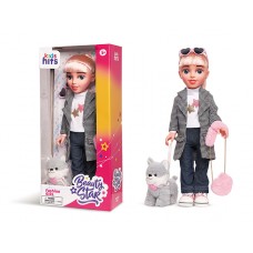 Лялька арт. KH33/001 (8шт) Beauty Star, Fashion Girl, з пітомцем, та сумочкою,лялька 46 см короб. 23